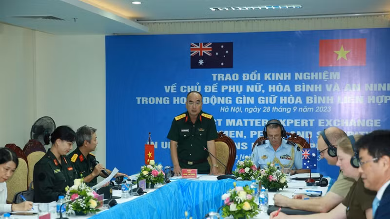 Общий вид беседы. Фото: qdnd.vn