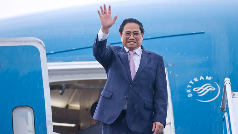 Премьер-министр отправился в США. Фото: VGP