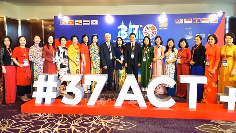 Вьетнамская делегация на конференции. Фото: ВИА