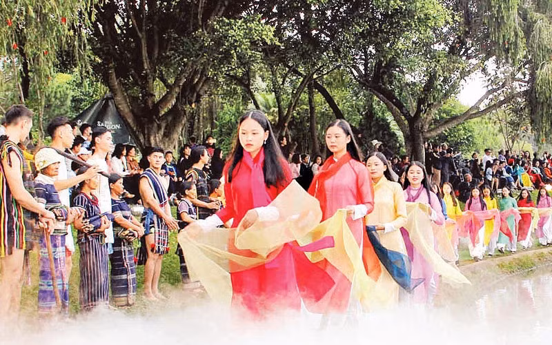 Шелковые цвета земли Б'Лао