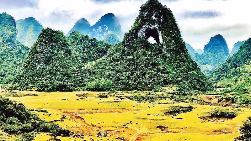 Гора Маттхан. Фото: Нгок Шон