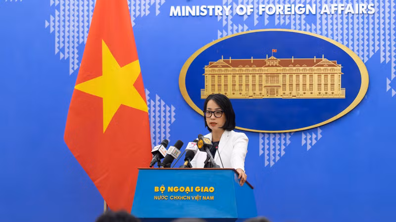Официальный представитель МИД Вьетнама Фам Тху Ханг. Фото: МИД Вьетнама