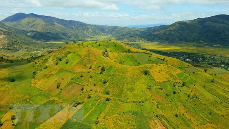 Величественная красота вулкана Тьыдангя. Фото: ВИА
