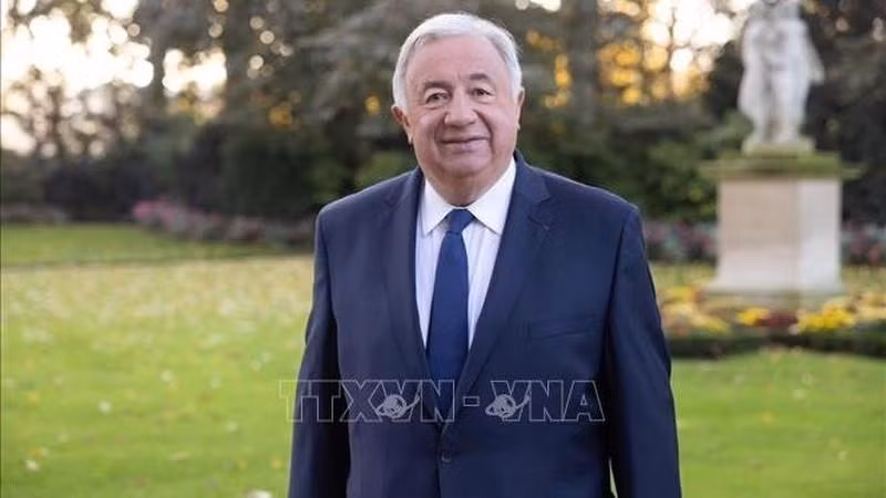 Председатель Сената Франции Жерар Ларше. Фото: ВИА