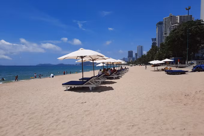 Пляж Нячанг в провинции Кханьхоа. Фото: baokhanhhoa.vn