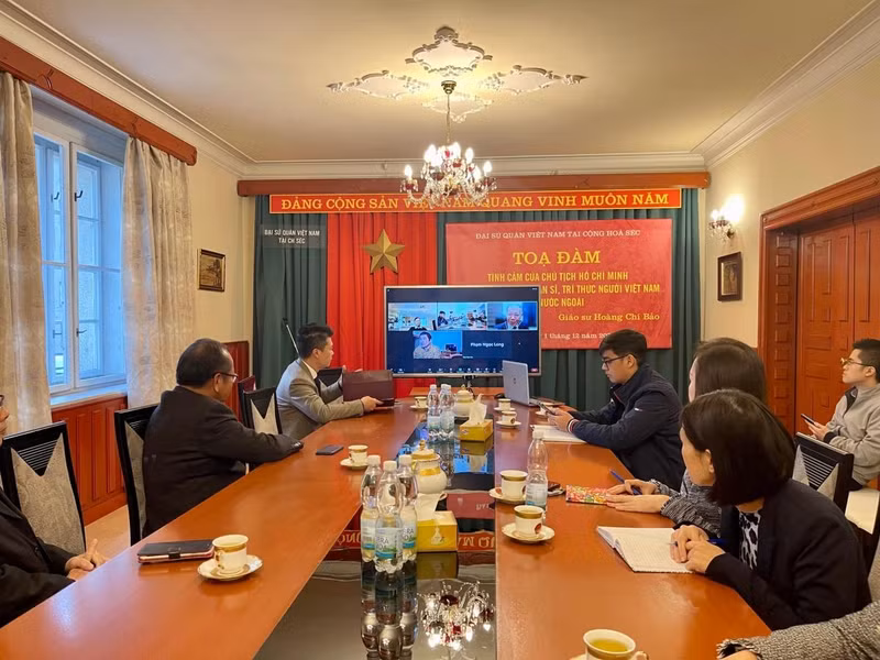 Общий вид беседы. Фото: vov.vn