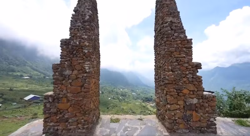 Пейзажи в селении Хаутьынгай могут очаровать любого.