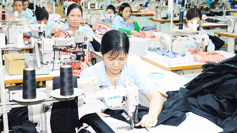 Многие предприятия уже имеют заказы до второго квартала 2025 года. Фото: Ань Нгуен