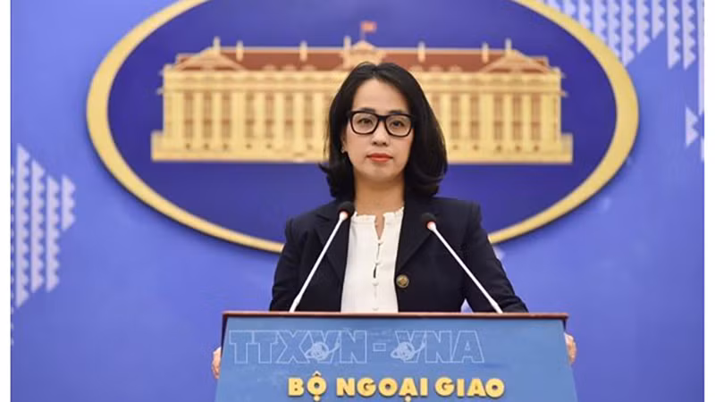 Официальный представитель МИД Вьетнама Фам Тху Ханг. Архивное фото: ВИА