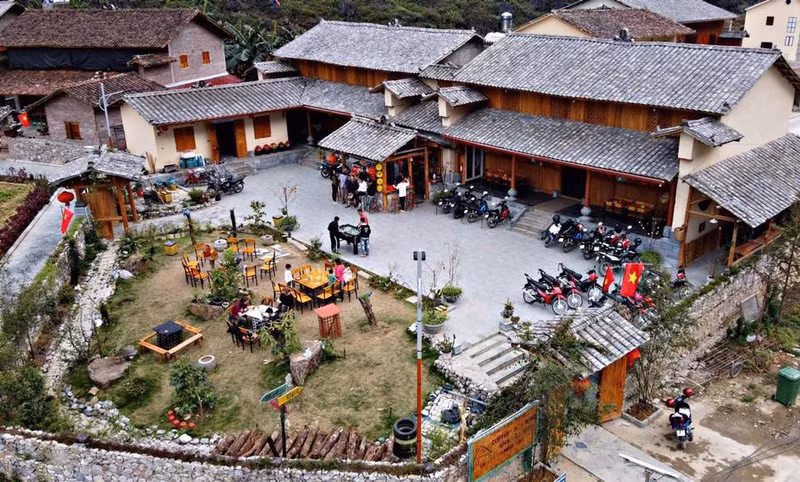 Просторное пространство хоумстей.