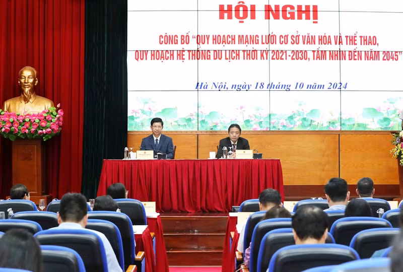 Общий вид конференции. Фото: baochinhphu.vn