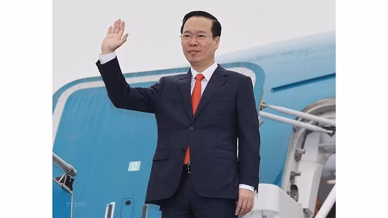 Президент Вьетнама Во Ван Тхыонг. Фото: ВИА