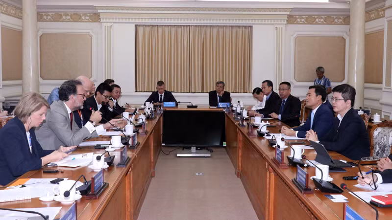 Общий вид приема. Фото: ВИА