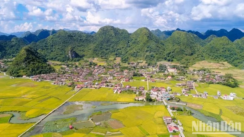 Вид на поля в Бакшоне. 