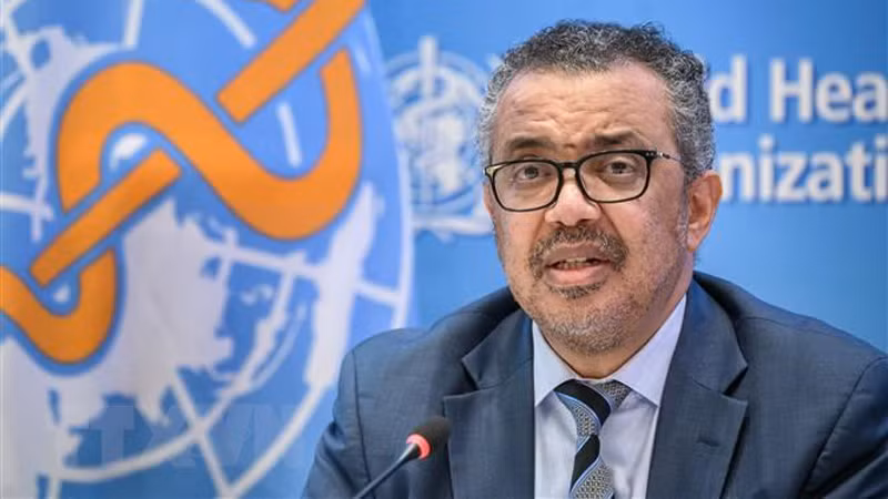 Генеральный директор ВОЗ Тедрос Адханом Гебрейесус. Фото: AFP/ВИА