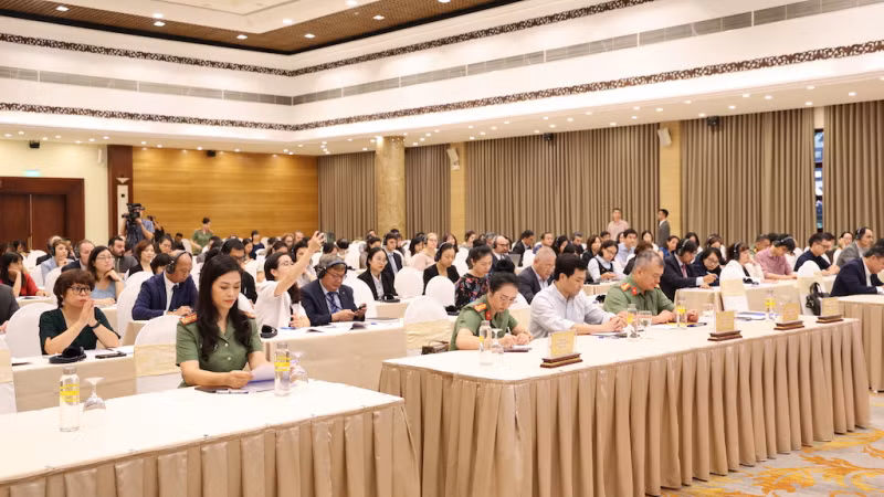 Общий вид конференции. Фото: cand.com.vn