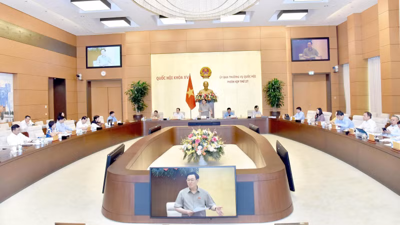 Общий вид заседания. Фото: daibieunhandan.vn