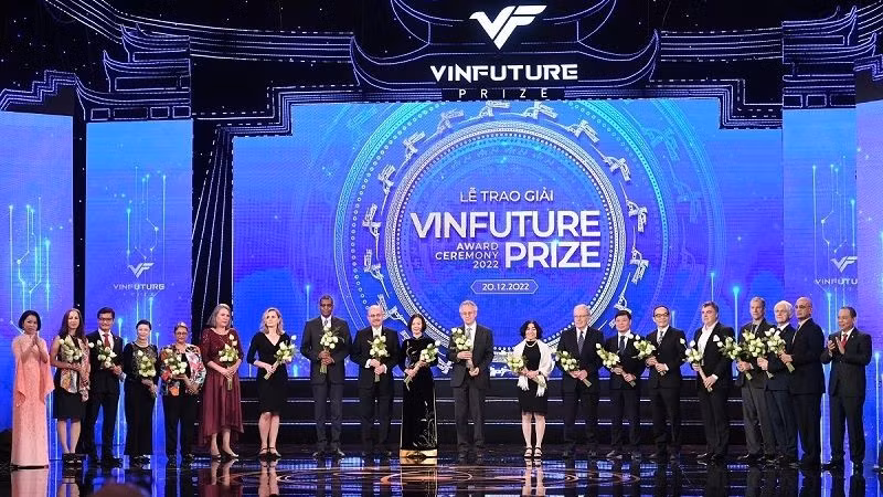 Церемония вручения премии VinFuture 2022 г.