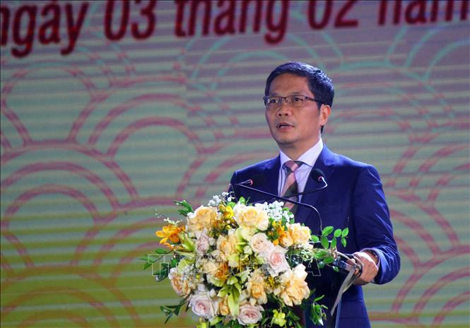 Товарищ Чан Туан Ань выступает с речью. Фото: ВИА Товарищ Чан Туан Ань выступает с речью. Фото: ВИА