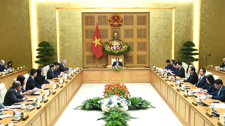 Общий вид приема. Фото: Чан Хай Общий вид приема. Фото: Чан Хай