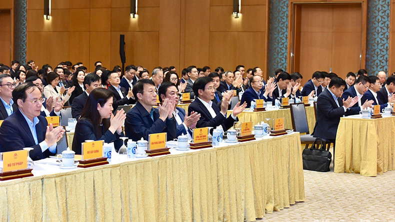 Делегаты на конференции. Фото: Чан Хай Делегаты на конференции. Фото: Чан Хай