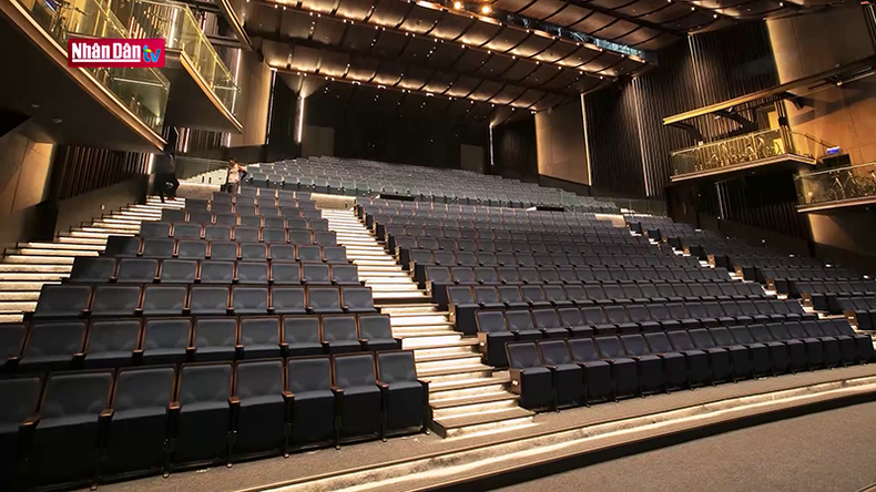 Современное внутреннее пространство театра «До» Современное внутреннее пространство театра «До»