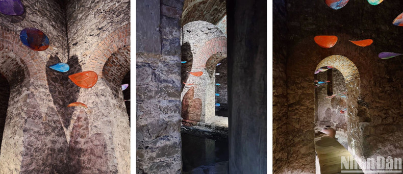 Конструкция водонапорной башни чрезвычайно прочна. Фото: Чунг Хиеу Конструкция водонапорной башни чрезвычайно прочна. Фото: Чунг Хиеу