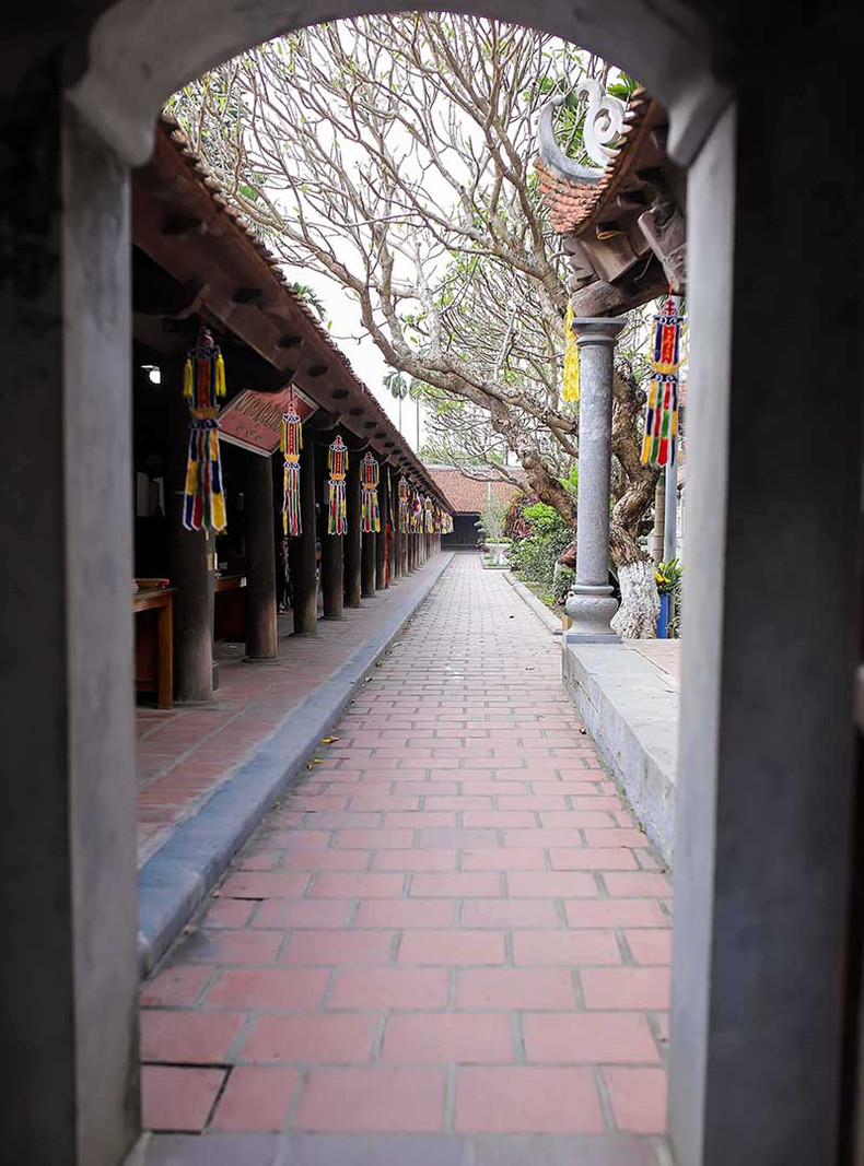 В пагоде царит спокойствие. Фото: bacninhtv.vn