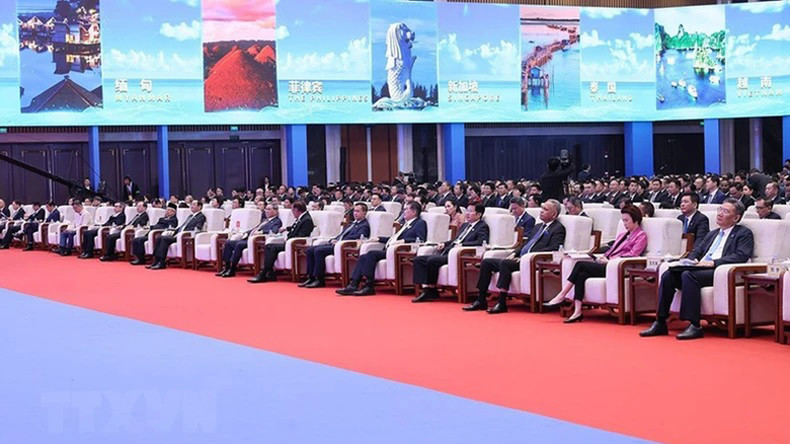 Делегаты на открытии CAEXPO и CABIS 2023 года. Фото: ВИА Делегаты на открытии CAEXPO и CABIS 2023 года. Фото: ВИА