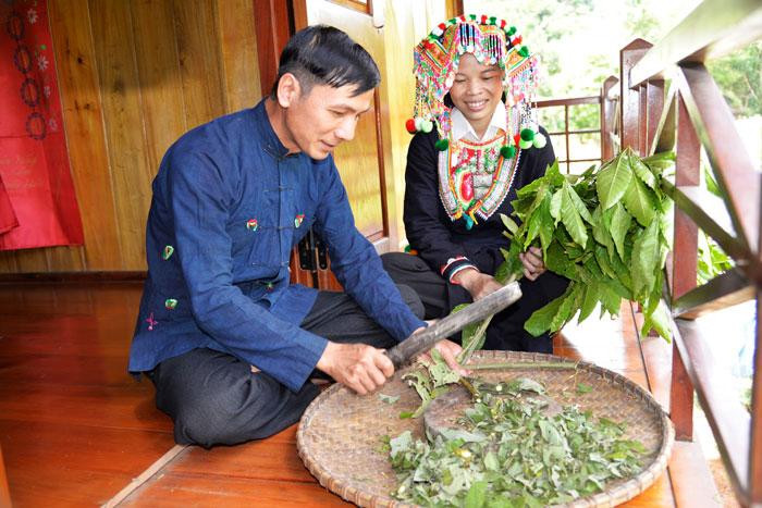 Помимо костюмов, местные жители народности Зао сохраняют и передают из поколения в поколение народные лекарства. Помимо костюмов, местные жители народности Зао сохраняют и передают из поколения в поколение народные лекарства.