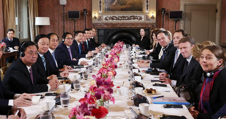 Общий вид переговоров. Фото: VOV Общий вид переговоров. Фото: VOV