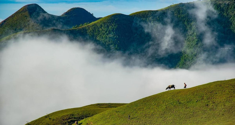 Красота на вершине горы. Красота на вершине горы.