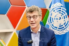 Глава представительства ЮНЕСКО во Вьетнаме Джонатан Уоллес Бейкер. Фото: ВИА