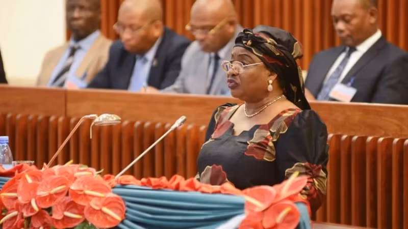 Председателю Национальной ассамблеи Мозамбика Маргарида Талапа. Фото: mznews.co.mz