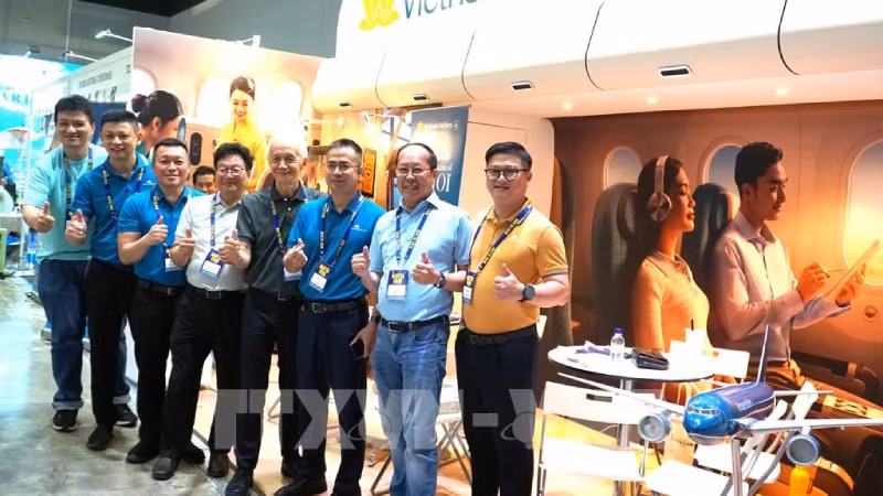 Стенд «Vietnam Airlines» на MATTA Fair. Фото: ВИА