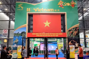 Национальный павильон Вьетнама на CAEXPO-2023. Фото: Хыу Хынг