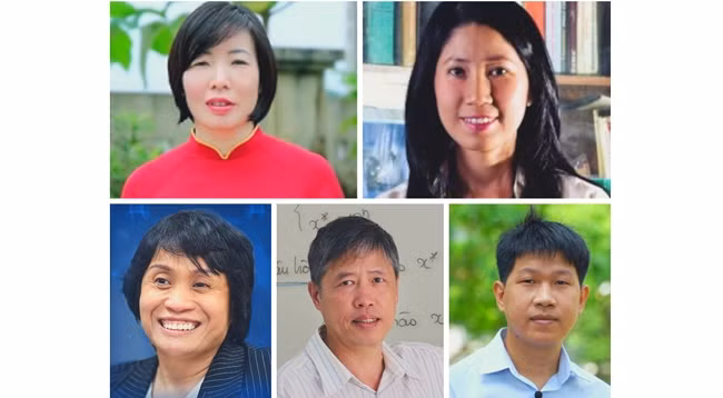 Вьетнамские ученые, вошедшие в лист ведущих ученых Азии по версии Asian Scientist. Фото: Asian Scientist