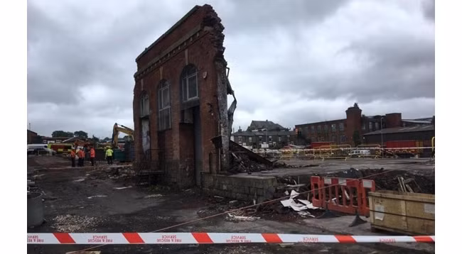 Место происшествия. Фото: Oldham Times
