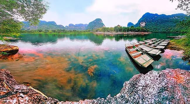Пейзаж причала Чанган (фотография автора Ле Нгок Бить). Фото: hanoimoi.com.vn
