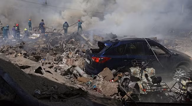 Место происшествия. Фото: Sky News