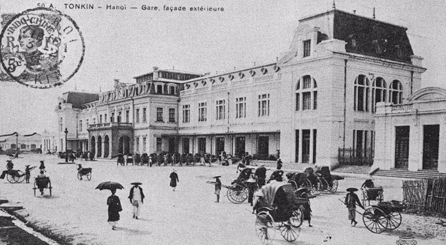 Вокзал Хангко считался одним из самых больших вокзалов в Индокитае. Фото: gahanoi.com.vn